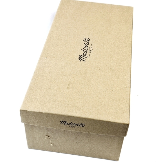 New! Madewell The Nettie Heeled Mary Jane in Glazed Walnut Leather Suede - Picture 16 of 16